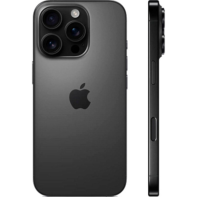 Смартфон Apple iPhone 16 Pro Max 256 ГБ черный титан