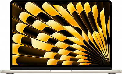 Ноутбук Apple MacBook Air 13" (M4, 2025) 24 ГБ, 512 ГБ SSD, сияющая звезда