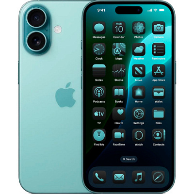Смартфон Apple iPhone 16 512 ГБ бирюзовый