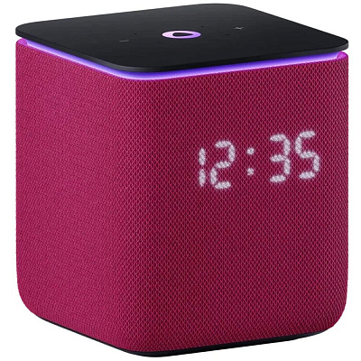 Умная колонка Яндекс Станция Миди с Алисой на YaGPT малиновый